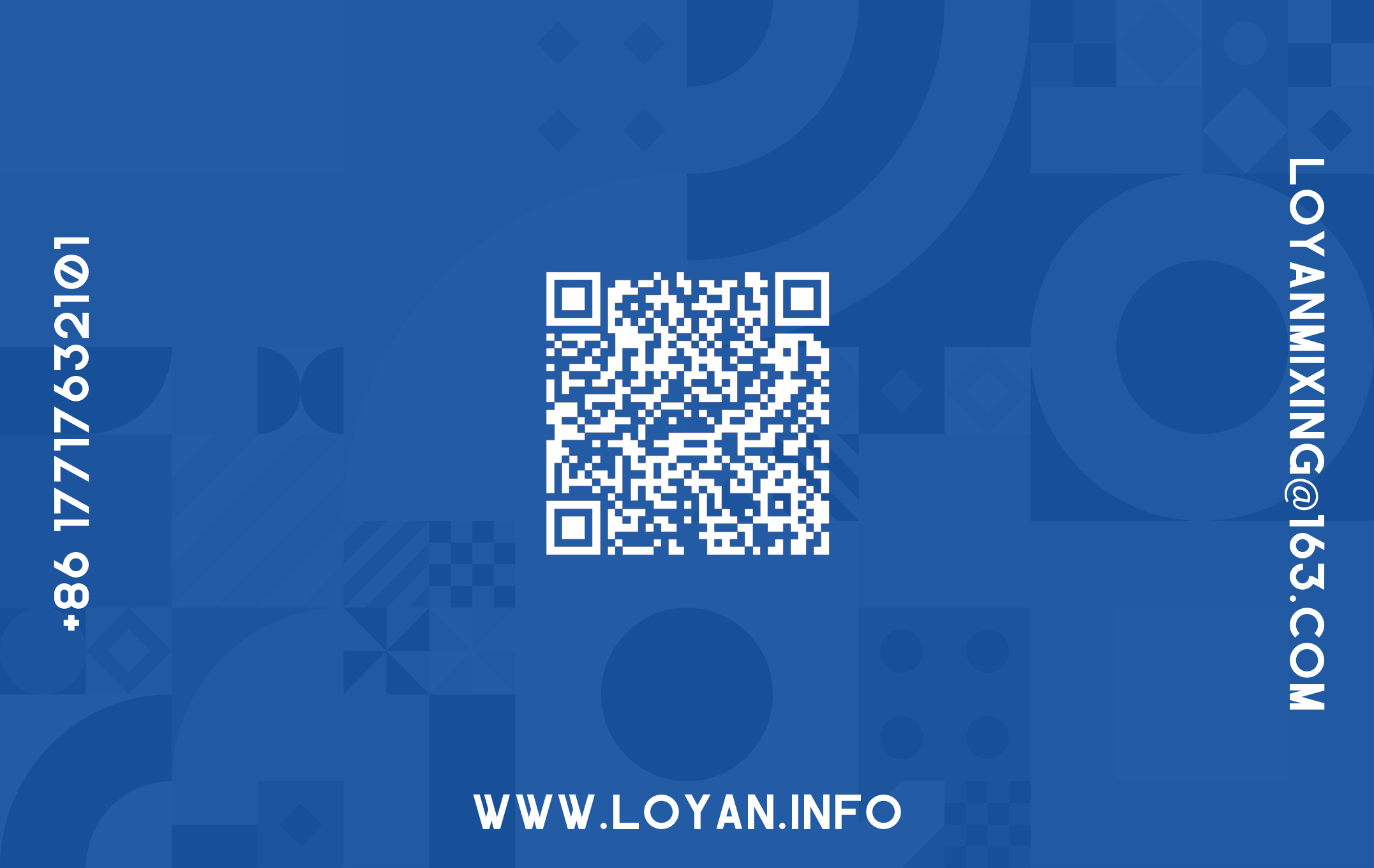 Loyan 名片背面